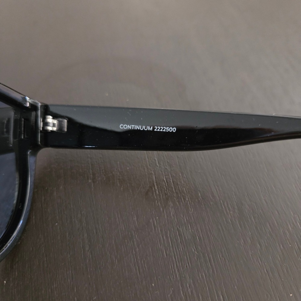 AIRE Continuum 2222500 Black Shield Sunglasses Recycled Plastic Oversized NEW‎ - Picture 7 of 8